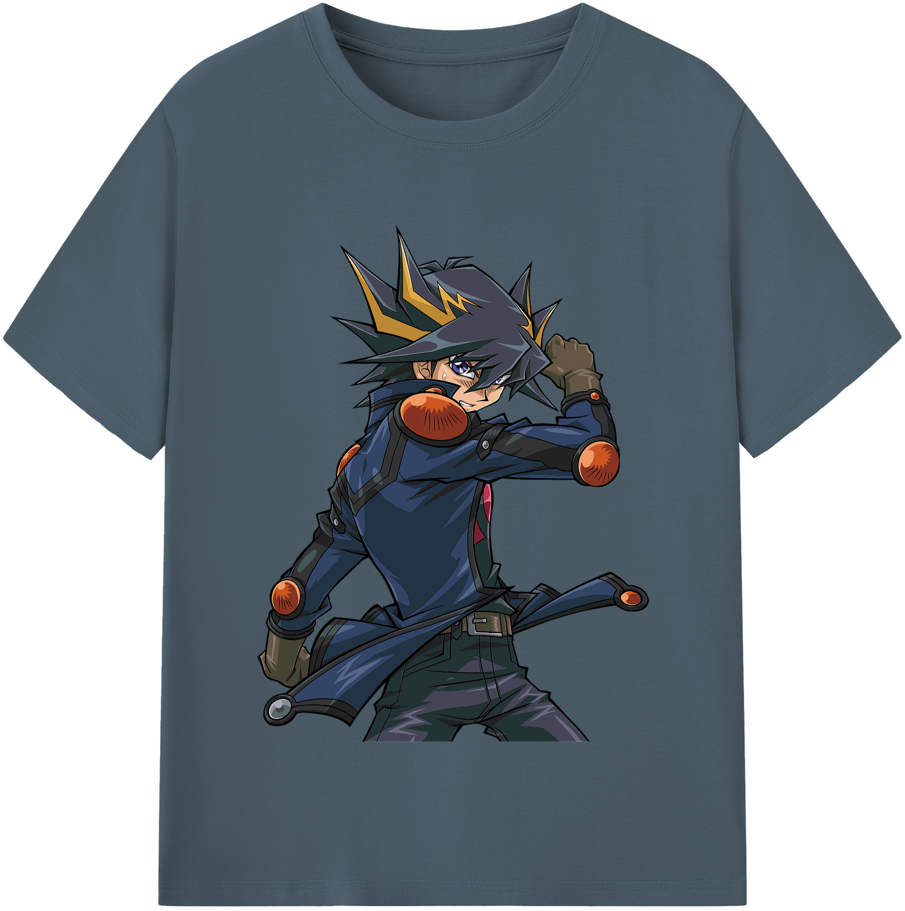 （画像用） 遊☆戯☆王 Yu-Gi-Oh! 綿100％半袖Tシャツ（フロントプリント）